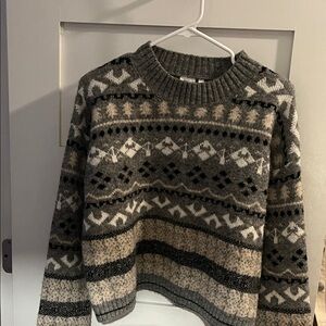 Cozy Patterned Sweater